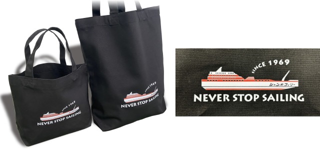 ジャンボフェリー船内限定 りつりん2 ミニトートバッグ 新グッズ「りつ